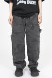 Allish Eyelet Carpenter Camo Pants