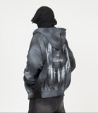 Ainzel MA-1 hooded jacket