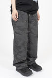 Allish Eyelet Carpenter Camo Pants