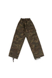 Allish Eyelet Carpenter Camo Pants