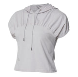 Kaya Shirred Hoodie