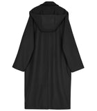 Hoodie Balmacaan Long Coat