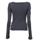 Drape Layered Long Sleeve