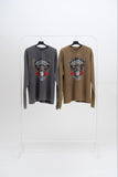 American Vintage Washed Waffle Long Sleeve T-Shirt