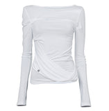 Drape Layered Long Sleeve