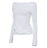 Drape Layered Long Sleeve