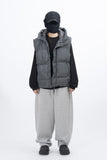Andra Wrinkle Hood Padded Vest