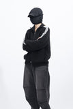 Tiny Hairy Line Knit Zip Up
