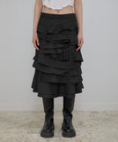 Faye Frill Midi Skirt