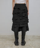 Faye Frill Midi Skirt