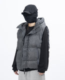 Andra Wrinkle Hood Padded Vest