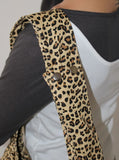 LEOPARD SNAP STRAP BAG