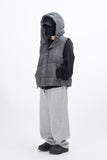 Andra Wrinkle Hood Padded Vest