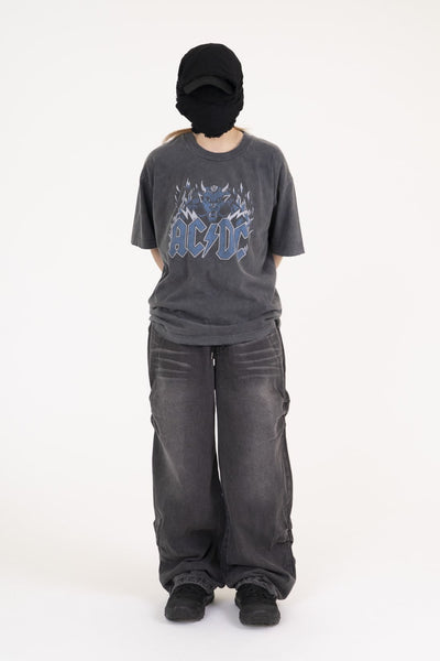 【oan】Levan pinch wide denim oan (オアン) - レバンピンチワイドデニム / Levan pinch wide
