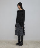 Faye Frill Midi Skirt