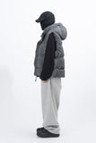 Andra Wrinkle Hood Padded Vest