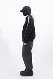 Tiny Hairy Line Knit Zip Up