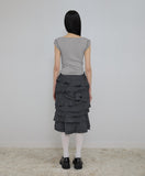 Faye Frill Midi Skirt