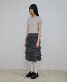 Faye Frill Midi Skirt