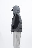 Andra Wrinkle Hood Padded Vest