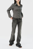 (W) Petti Low Bootscut Denim