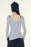 Aenor back v slim tee