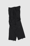 Aether rivet snap nylon pants