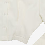 Aiki pin tuck crop shirt