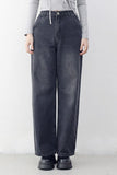 Corinne Denim Layered Pants