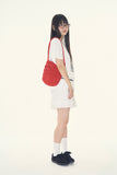 Roti crochet net shoulder bag