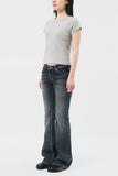 (W) Petti Low Bootscut Denim