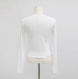 Tain Crop Print T-Shirt