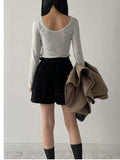 Adjust Corduroy Shorts