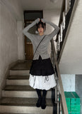 SHIRRING SNAP HOOD TEE