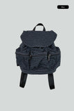 Small check 3-pocket backpack