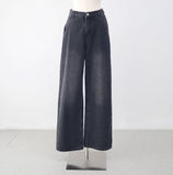 Corinne Denim Layered Pants