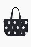 Dot cotton tote bag