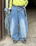 RIZE 2-TUCK DENIM PT