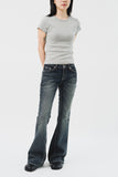 (W) Petti Low Bootscut Denim