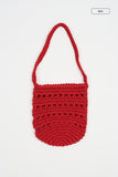 Roti crochet net shoulder bag