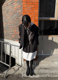 PLEATS BACK STRAP DRESS