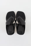 Air wedge flip flop mule