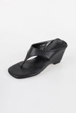 Air wedge flip flop mule