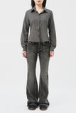 (W) Muer Checked Shirt