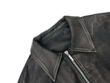 Akaza cropped leather jacket