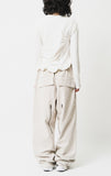 (W) Fring Frill Top