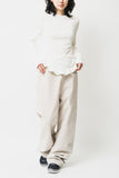 (W) Fring Frill Top