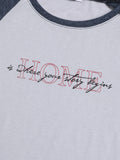 (W) Home Raglan Top