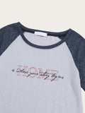 (W) Home Raglan Top