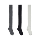Addy ribbed knee socks